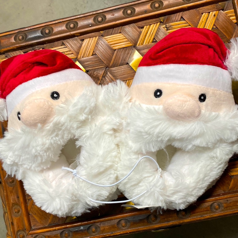 UNISEX SANTA SLIPPERS new in packaging